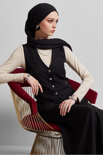 Alvina Vest Skirt Suit 44805