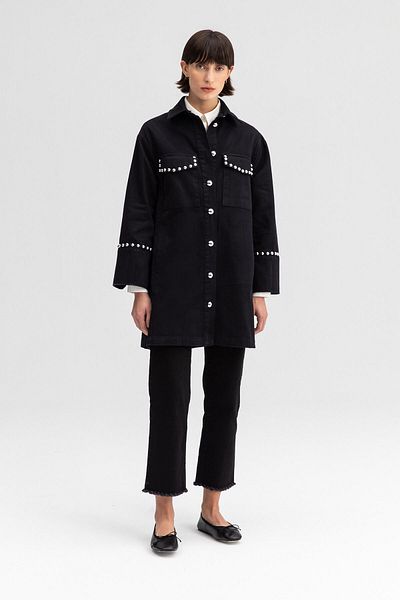 Touché Privé Touche Trock Denim Jacket - Black