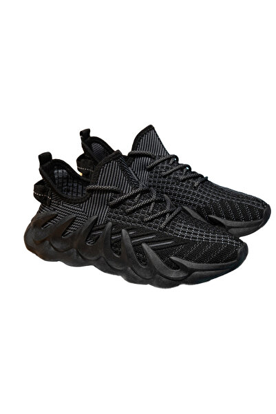 ETG أحذية رياضية عصرية للرجال من نسيج جوز الهند بأصابع مستديرة وأحذية جري كاج...