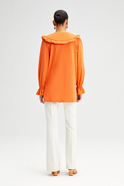 Touché Privé Tunika z dzianiny z kołnierzykiem