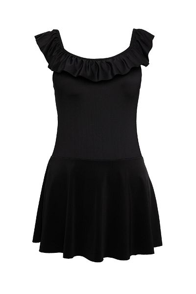 DeFacto Regular Fit Skirted Swimsuit-Fall in Love Z4282Az24Sm
