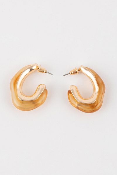 DeFacto Gold Colored Women's Earrings B7830Axns