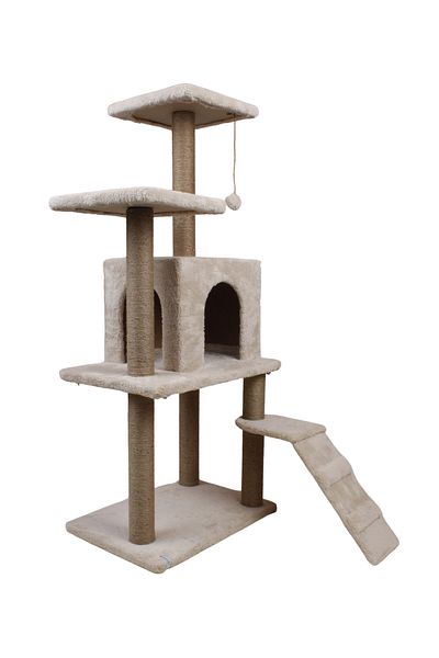 Petilux B-08 Cat Scratch Cat House and Cat Playhouse
