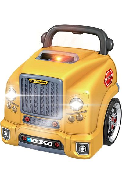 Generic Kids Motor Car Engine Workshop Toy with Realistic Tools and Sounds Mechanic Workshop Set