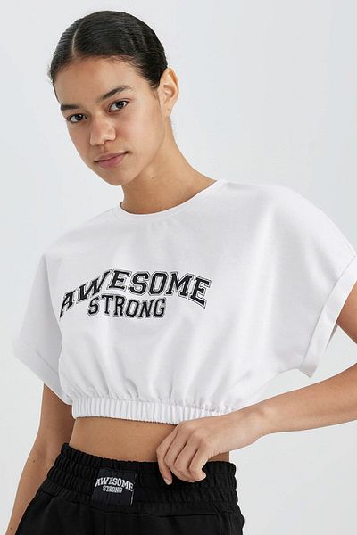 DeFacto Tricou sport cu mânecă scurtă A2423ax24sp