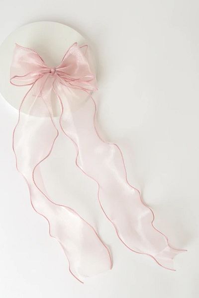 New Obsessions Alice Long Tulle Bow Buckle