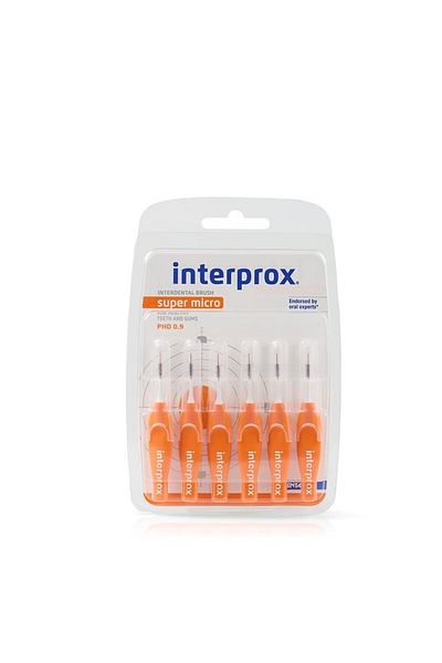 İnterprox فرش إنتربروكس إنتربروكس 0.9 ملم برتقالي 6 قطع