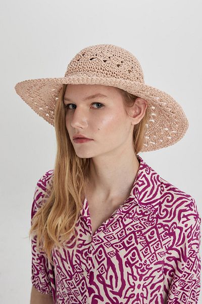 DeFacto Women's Straw Hat - B9189AX24SM