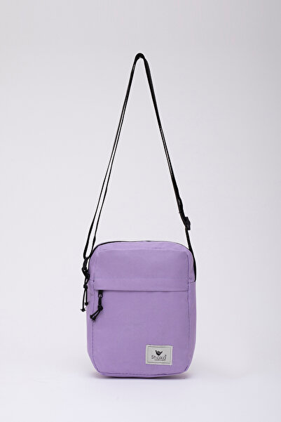 SHAKA Lilac U12 Imperteks Fabric, 2 compartimente cu fermoar, curea reglabila...