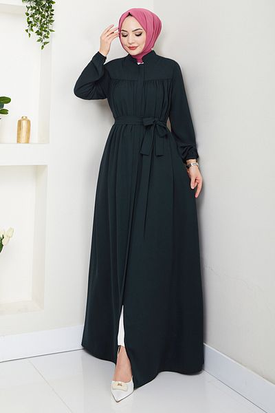 ModaMerve Ζώνη Hijab Ferace 1004ESL1097-M Navy