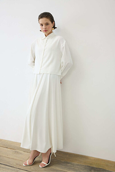 TERZİ DÜKKANI κοντό πουκάμισο ali za rep λευκό