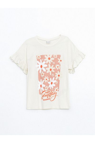 LC Waikiki Crew Neck Girl's T-Shirt