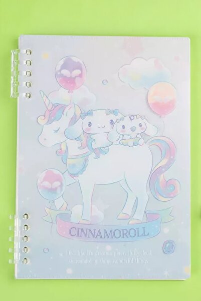 Miniso Sanrio Lisanslı A5 Telli Defter (48 Yaprak) - Cinnamoroll