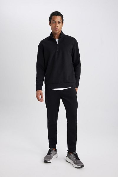 DeFacto Slim Fit Jogger αθλητική φόρμα - Fit Athlete Slim Fit Skuba Diver Fabric Standard Leg