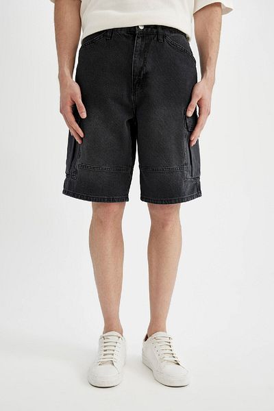 DeFacto Jeans-Bermudashorts im Cargo-Stil - C1513ax24sm