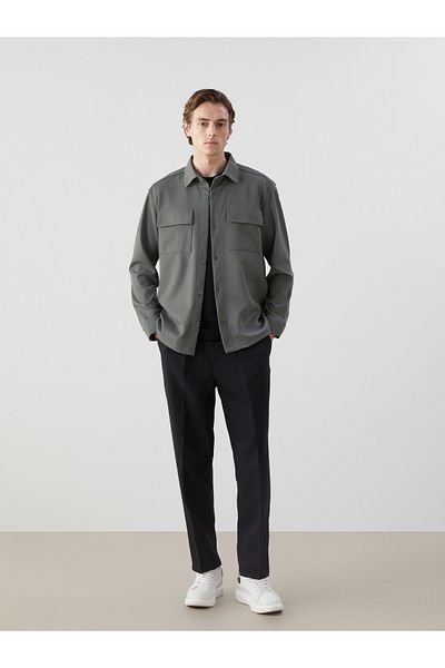 LC Waikiki Regular Fit Long Sleeve Men's Shirt Jacket
