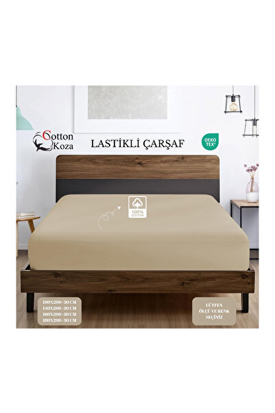 cottonkoza tekstil örme san. ve tic. ltd. şti. Fitted Sheet 100% Combed Cotton