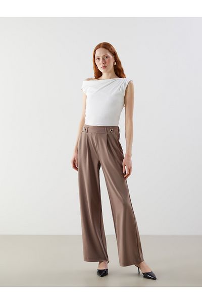 LC Waikiki Women's Trousers with Elastic Waist