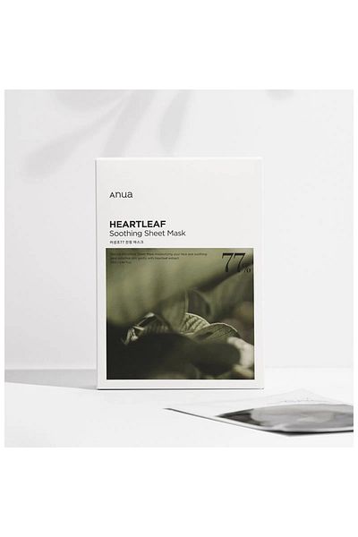ANUA - HEARTLEAF 77% SOOTHING SHEET MASK