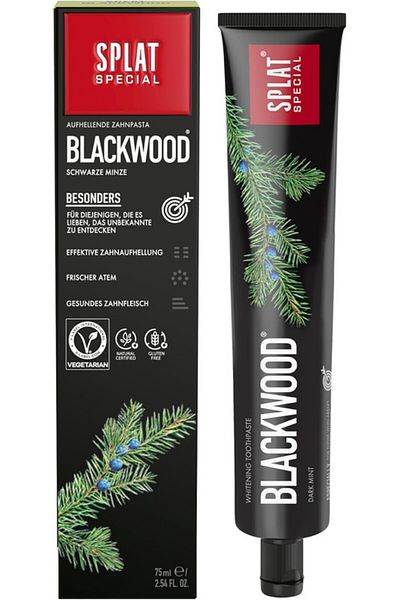 Splat Special Blackwood Charcoal Powerful Whitening Natural Toothpaste -75ml