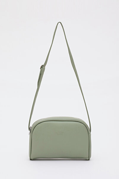 SHAKA Mint Green Shk25 Mini Urban Cross Strap Single Compartment Artificial Leather Arm and Shoulder Bag L:19 E:13 W:4 Cm