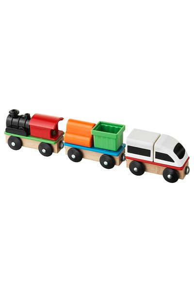 IKEA LILLABO 3-piece train set