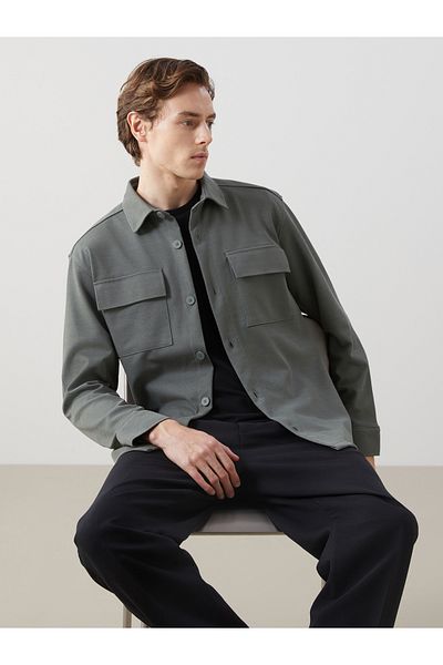 LC Waikiki Regular Fit Long Sleeve Men's Shirt Jacket