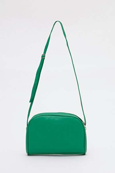 SHAKA Grass Green Shk25 Mini Urban Cross Strap Single Compartment Faux Leather Handle and Shoulder Bag