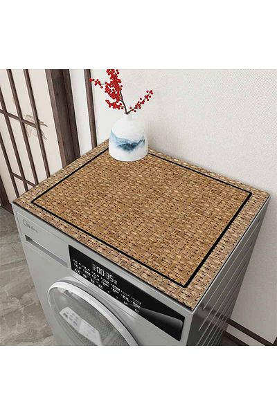 Else Dekor Dryer Washing Machine Cover - Liquid Proof, Non-Slip and Washable