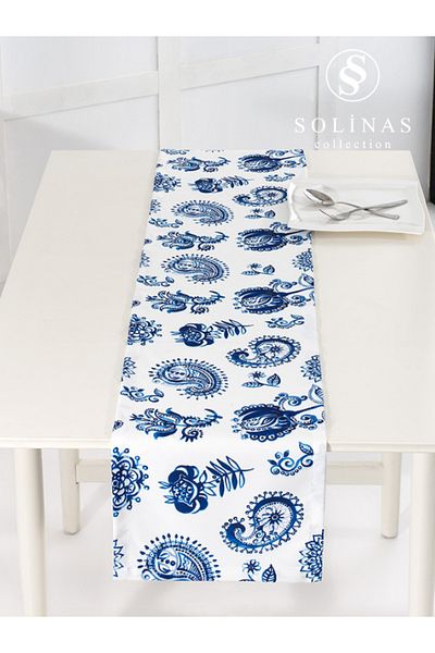 Solinas Collection Sidelya Blue Runner imprimat digital