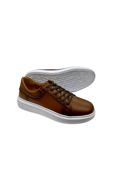 SULA Men's Leather White Plate - Tan Inside, Poly Base