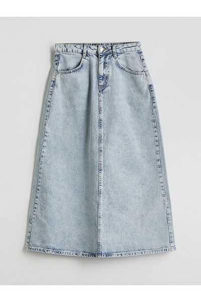 LC Waikiki Fusta de jeans cu potrivire standard
