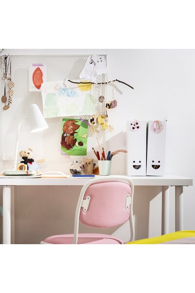 IKEA TJABBA Magazine file, white
