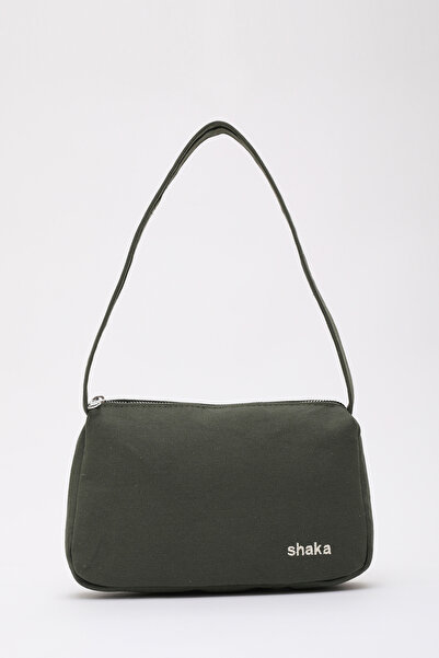 SHAKA Haki Yeşil Shk148 Канава з підкладкою з канвасу, сумка на ручку та плеч...