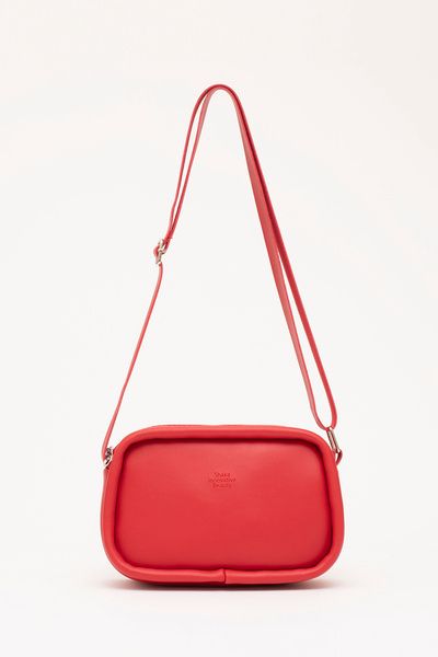 SHAKA Geantă roșie Shk62 din piele artificială cu un singur compartiment, cu ...