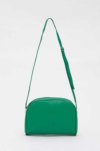 SHAKA Grass Green Shk25 Mini Urban Cross Strap Single Compartment Faux Leather Handle and Shoulder Bag