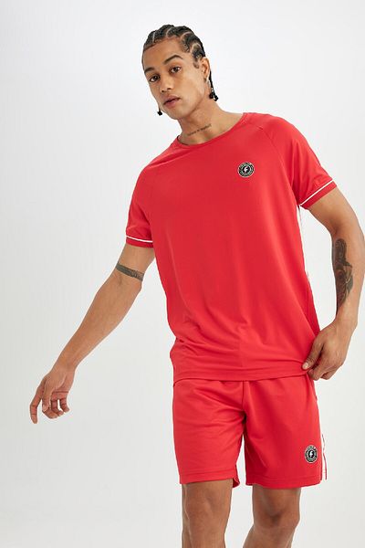 DeFacto DeFactoFit – nehéz anyagból készült rövidszárú rövidnadrág Sportsman C1750AX24SM-hez