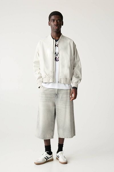 Pull & Bear Lightweight bomber jacket