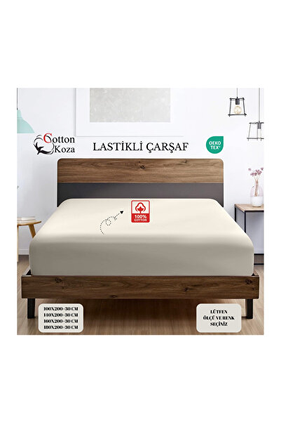 cottonkoza tekstil örme san. ve tic. ltd. şti. Fitted Sheet 100% Combed Cotton