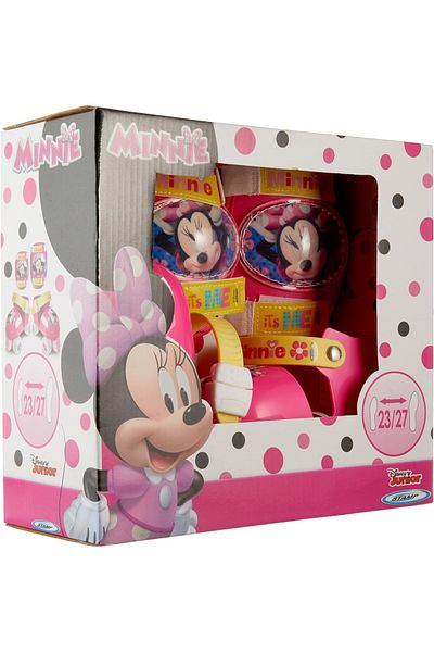 Minnie Mouse Set role, genunchiere si cotiere, multicolor, reglabile, marimea 23-27, Minnie Mouse