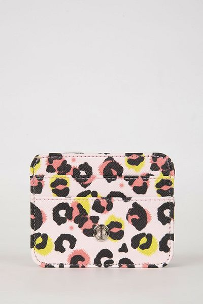 DeFacto Women's Printed Faux Leather Wallet C0883axns