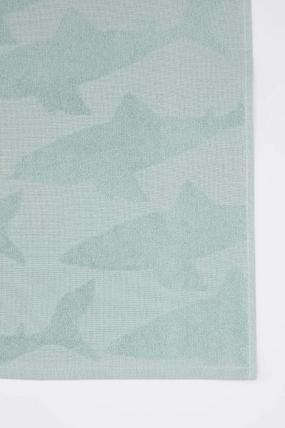 DeFacto Strand-Peshtemal aus Baumwolle mit Hai-Muster für Jungen C0868A824SM