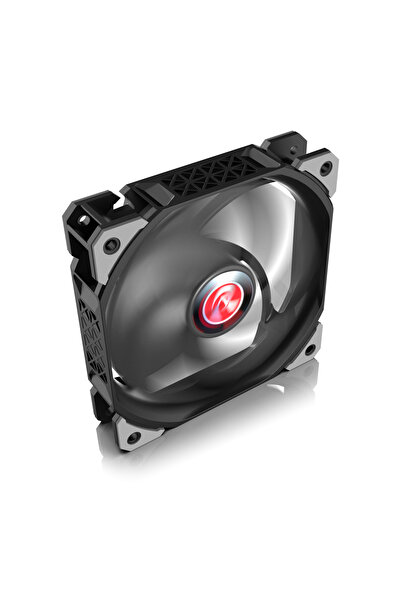 Raijintek AGERAS 12 2200RPM 67CFM Yüksek Performans 12cm PWM Kasa Fanı - Siyah