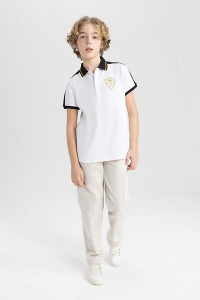 DeFacto Chlapecké polo tričko Pique s krátkým rukávem C1591A824SM