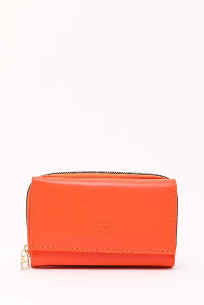 SHAKA Помаранчевий SHK204 Штучна шкіра 13 відділень, відділення для карток, в...