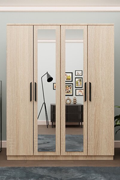 Metalia GM 054 HAYAL 4 KAPILI AYNALI SONOMO GARDIROP