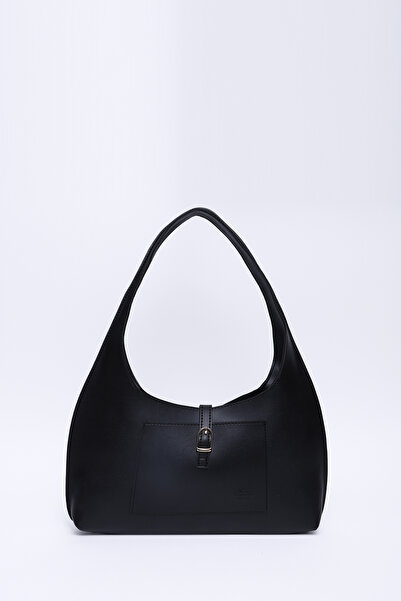 SHAKA Crna Shk142 torba od veštačke kože sa dva odjeljka i kopčom za ruku, ru...