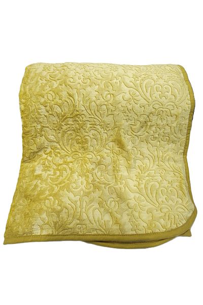 SERENLİ Elegant Spanish Blanket Mustard - Dual Personality