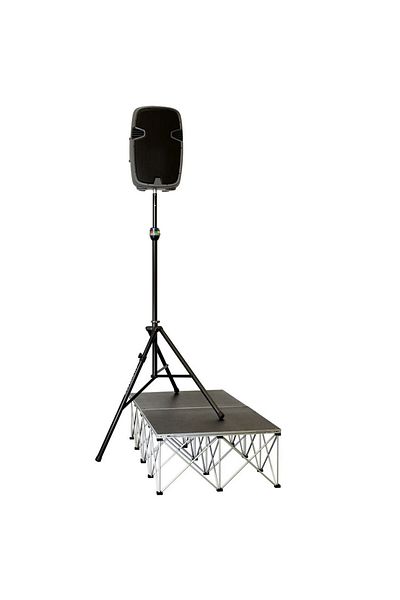 Ultimate Support Ts-99Bl Tall Telelock Stand with Leveling Leg - Single