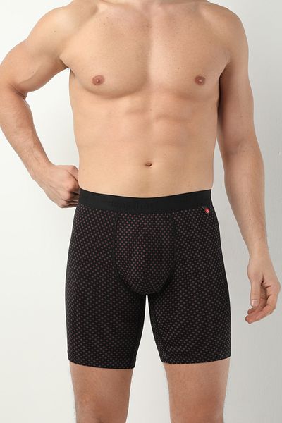 Donkshot Ανδρικό μπόξερ με μοτίβο μακριά Lycra 1014